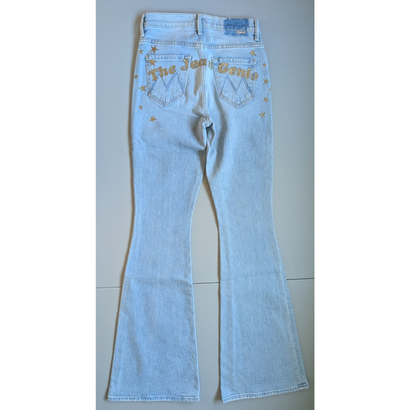 NWT MOTHER BOWIE The Super Cruiser High Rise Flare Jeans Sz 25 Jean Jenie #1H474 - Picture 7 of 15